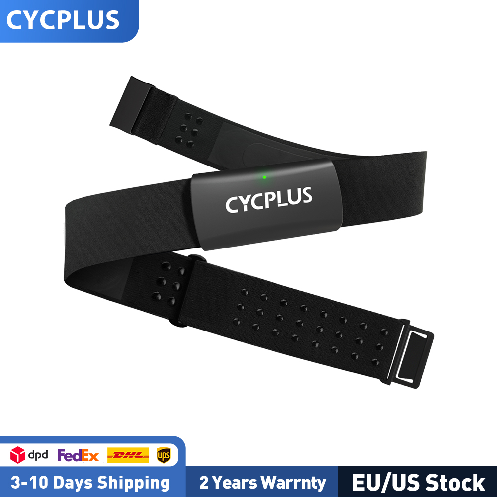 Breath Rate Monitor - สายรัดหน้าอกวัดอัตราการเต้นของหัวใจ CYCPLUS H2 รองรับ BLE ANT+