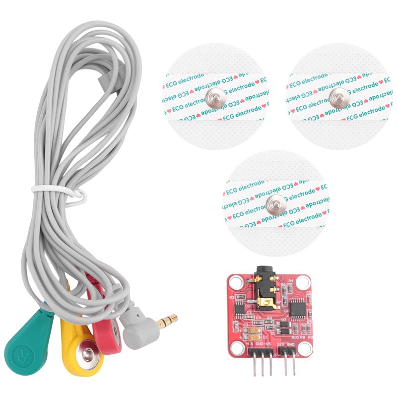 Muscle Sensor Emg - A21Q - เซ็นเซอร์สัญญาณกล้ามเนื้อ เซ็นเซอร์ Emg ควบคุมการตรวจจับกิจกรรมของกล้ามเนื้อ