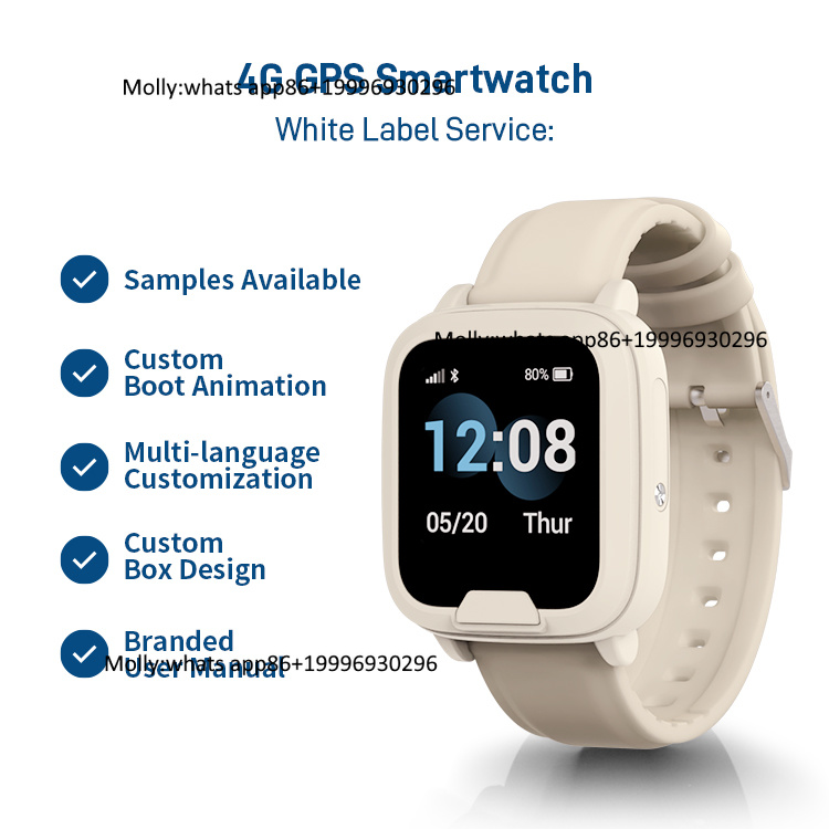 Fall Detection Watch - สมาร์ทวอทช์สำหรับผู้สูงอายุ พร้อม GPS ตรวจจับการล้ม ระบบ Geo