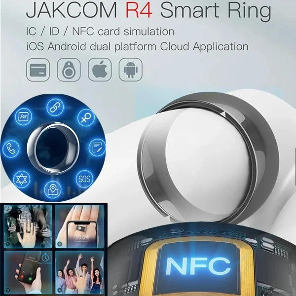 Smart Ring Nfc Pay - ใหม่ jakcom R4แหวนสมาร์ทสแตนเลสกันน้ำกันฝุ่นอุปกรณ์สวมใส่ได้สวมนิ้ววิเศษ NFC สวมใส่สำหรับ iOS