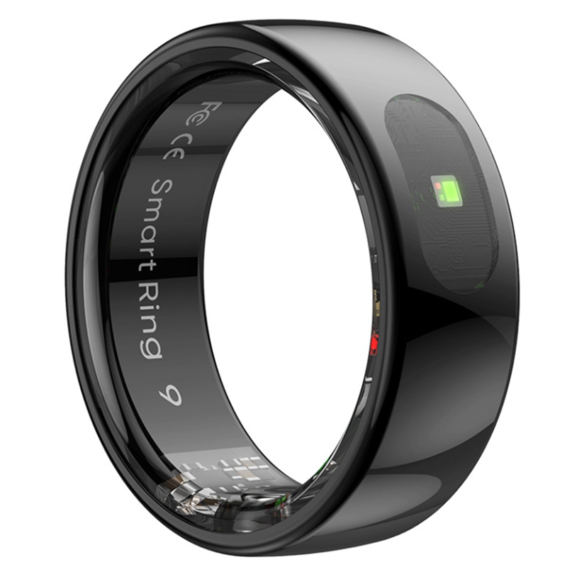 Temperature Ring Skin - แหวนสมาร์ทกันน้ำ R08 สำหรับทุกเพศ, เครื่องตรวจสุขภาพพร้อมฟังก์ชันสัมผัส, แหวนสมาร์ทพร้อมวัดอุณหภูมิผิว-VVBC