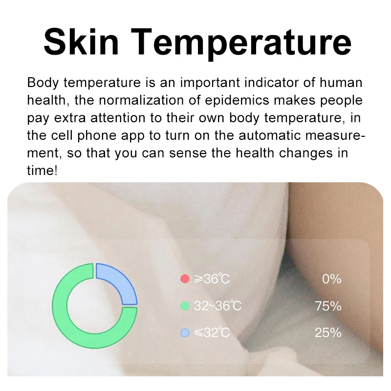 แหวนอัจฉริยะพร้อมเคสชาร์จสําหร - Temperature Ring Skin บทวิจารณ์และราคา