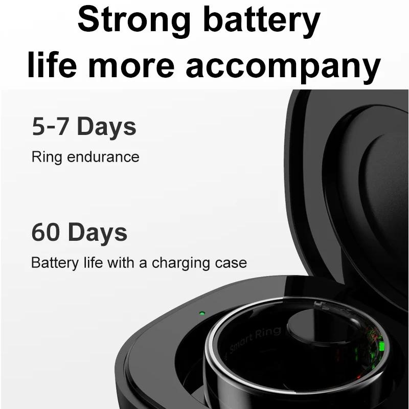 แหวนอัจฉริยะพร้อมเคสชาร์จสําหร - Temperature Ring Skin บทวิจารณ์และราคา