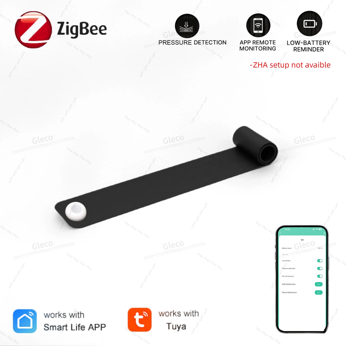 เซ็นเซอร์วัดแรงดัน Zigbee ตรวจ - Smart Insole Pressure บทวิจารณ์และราคา