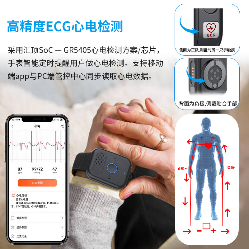 นาฬิกาติดตามตำแหน่งผู้สูงอายุ  - Fall Detection Watch บทวิจารณ์และราคา