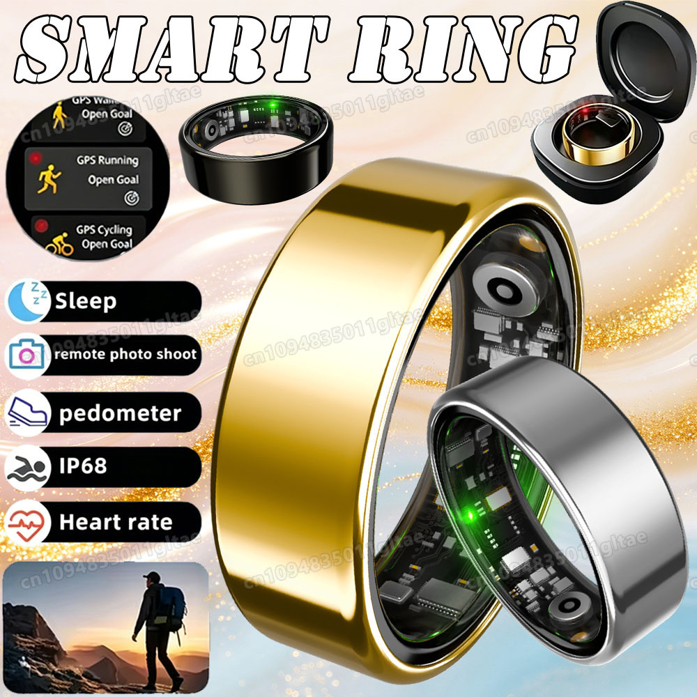 ใหม่ R09 สมาร์ทริงผู้ชายผู้หญิ - Temperature Ring Skin บทวิจารณ์และราคา