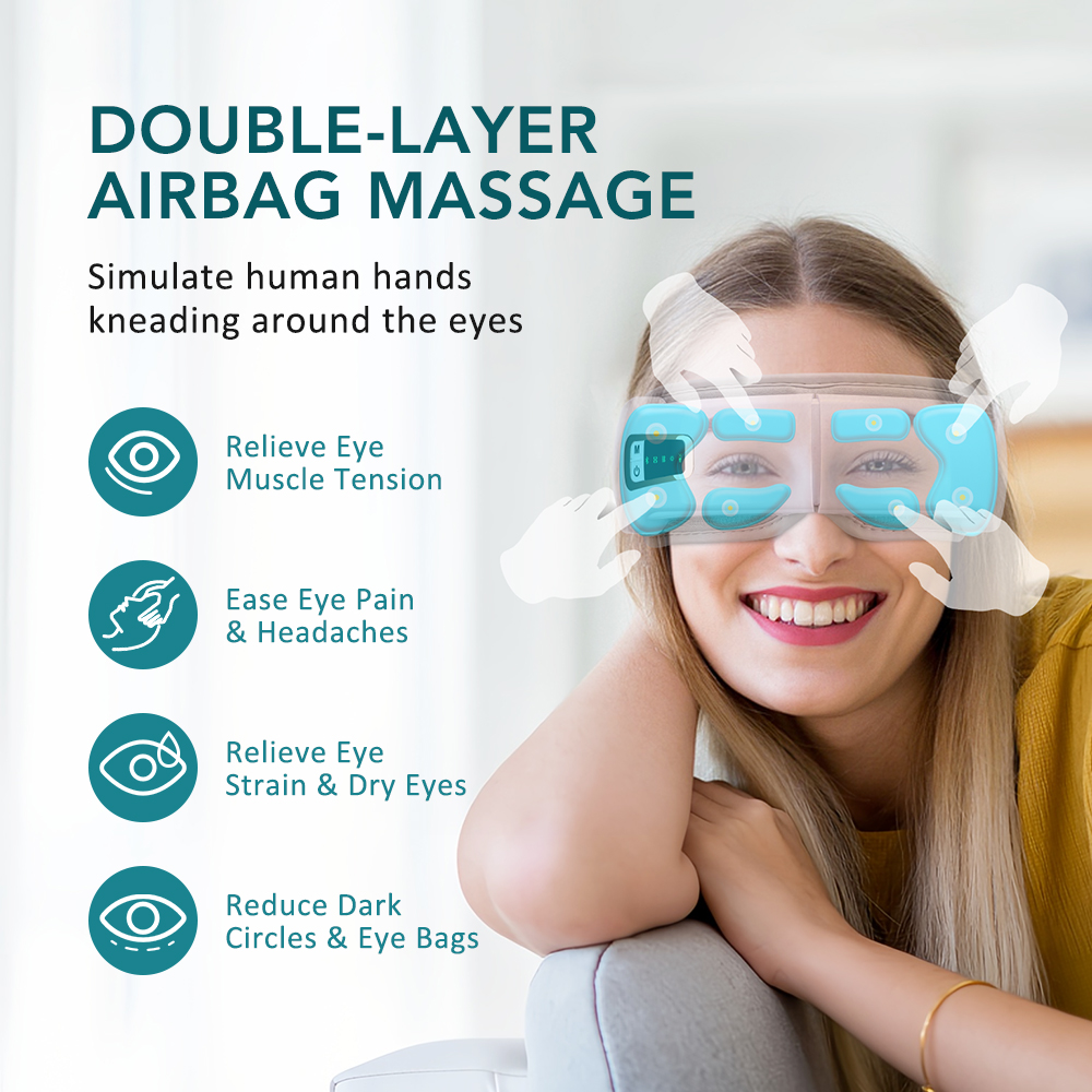 แว่นตาอัจฉริยะนวดตาแบบพับได้ พ - Light Therapy Glasses บทวิจารณ์และราคา