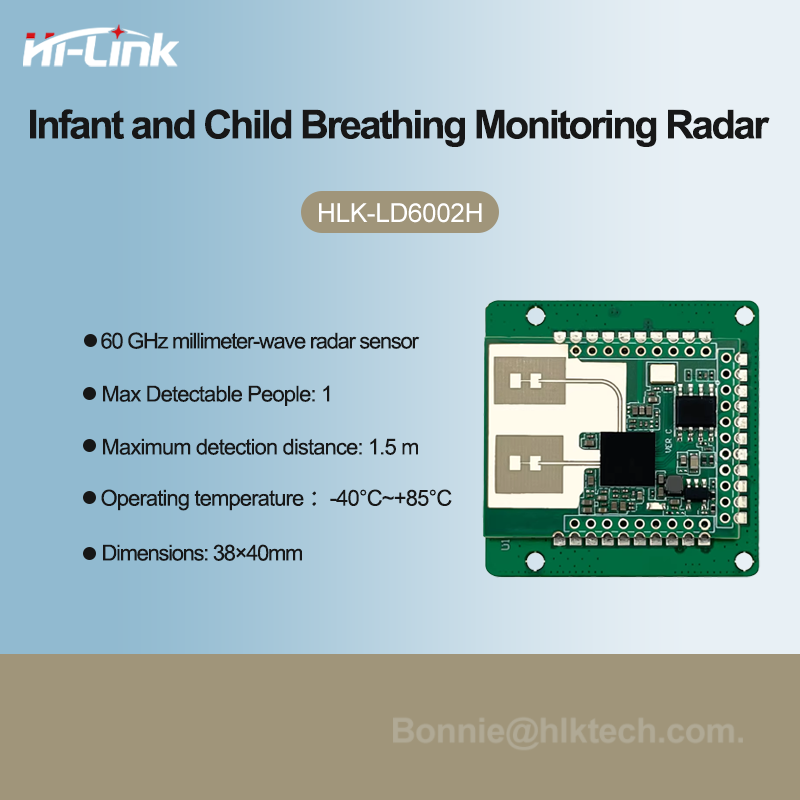 โมดูลเรดาร์ตรวจจับการหายใจและอ - Breath Rate Monitor บทวิจารณ์และราคา