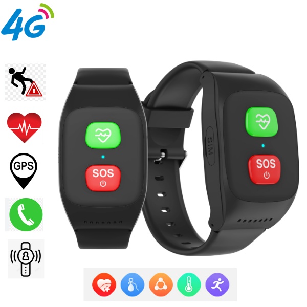 นาฬิกาอัจฉริยะสำหรับผู้สูงอายุ - Fall Detection Watch บทวิจารณ์และราคา
