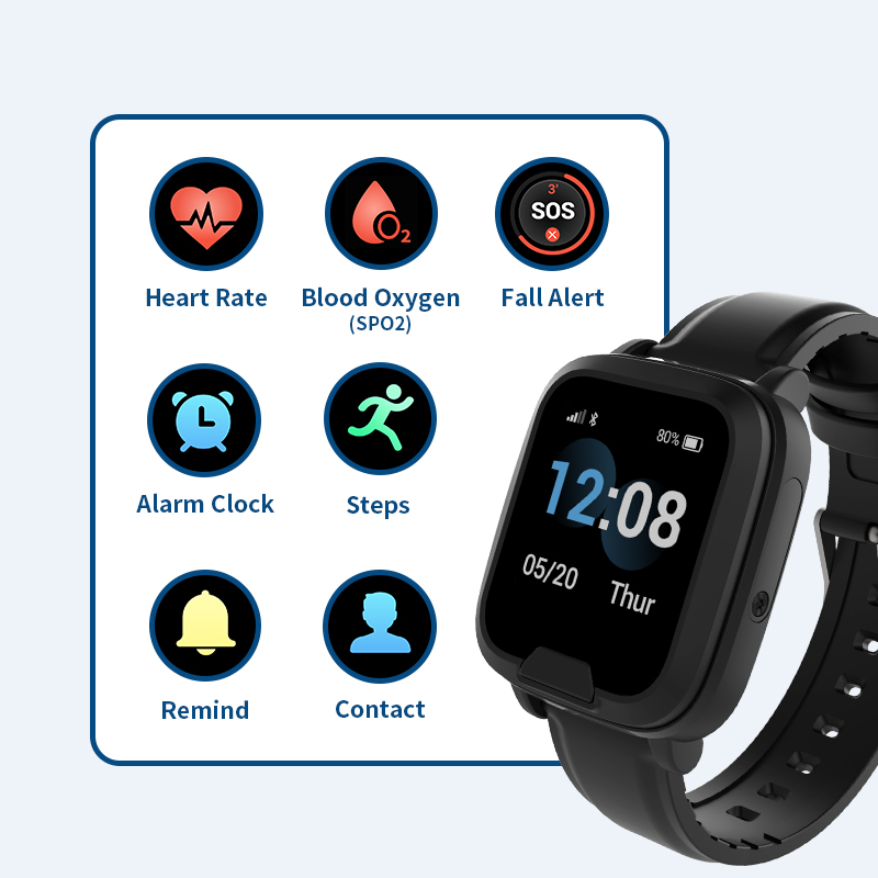 สมาร์ทวอทช์สำหรับผู้สูงอายุ พร - Fall Detection Watch บทวิจารณ์และราคา