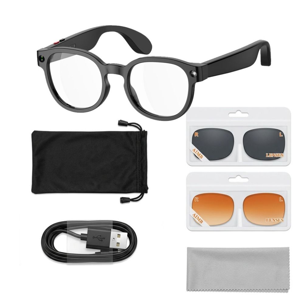 แว่นตาอัจฉริยะ AI 2-in-1 ถ่ายภ - Smart Glasses Lens บทวิจารณ์และราคา