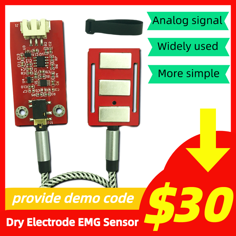 แห้งอิเล็กโทรด EMG Sensor กล้า - Muscle Sensor Emg บทวิจารณ์และราคา
