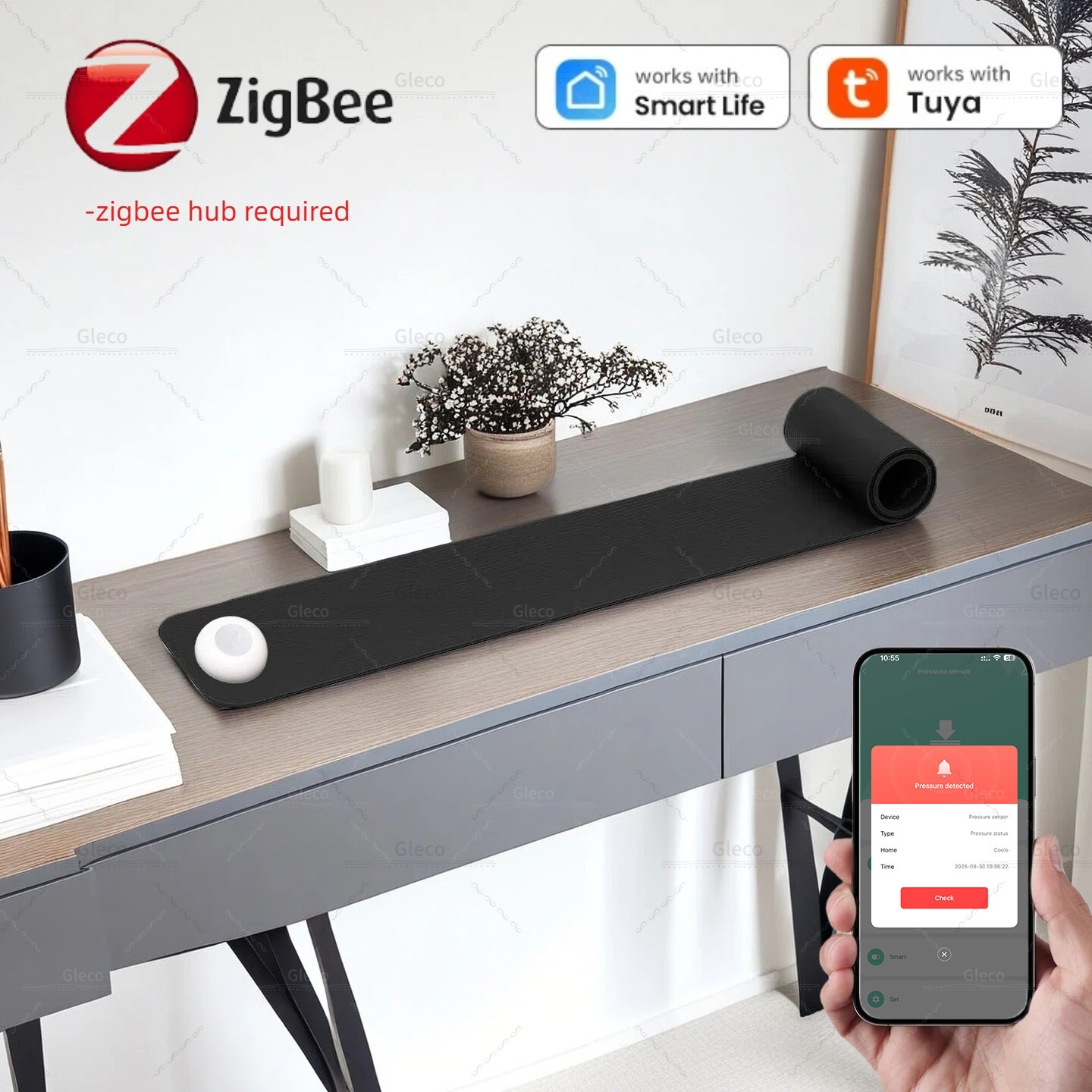 เซ็นเซอร์วัดแรงดัน Zigbee ตรวจ - Smart Insole Pressure บทวิจารณ์และราคา