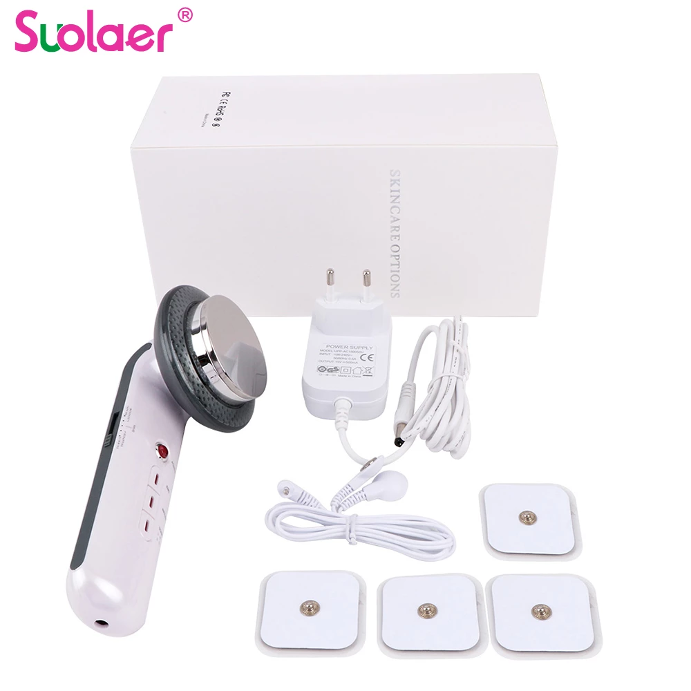 เครื่องนวดอัลตร้าซาวด์3 in 1 E - Galvanic Skin Sensor บทวิจารณ์และราคา
