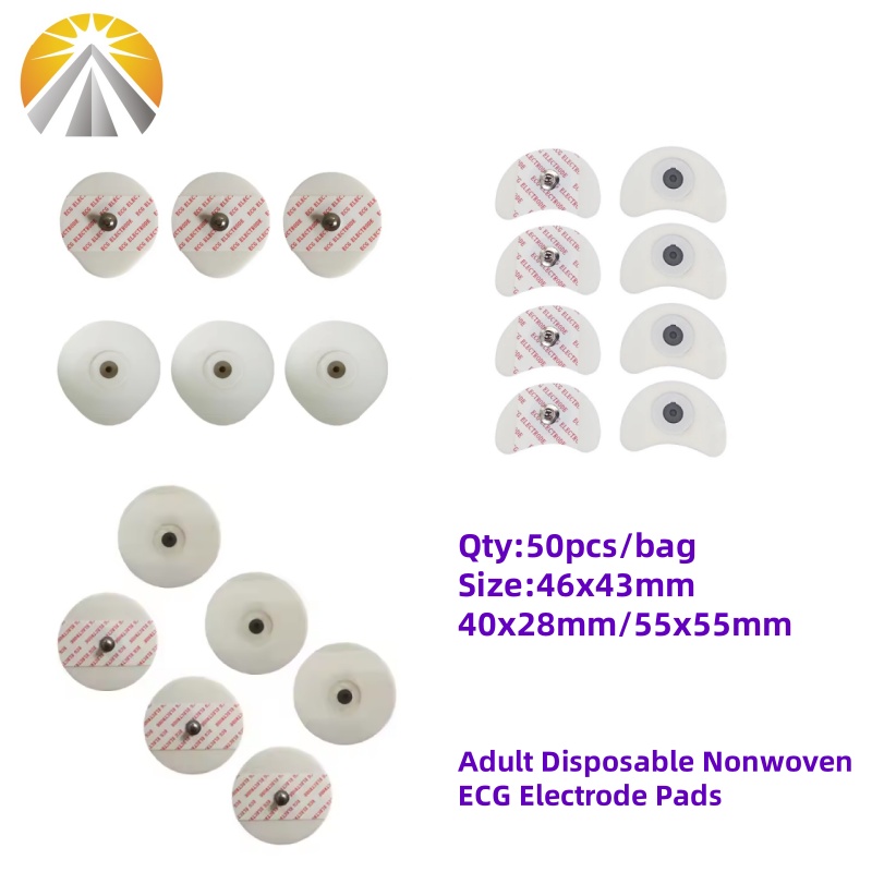 ผู้ใหญ่หรือเด็กหลายขนาด 50 ชิ้ - Ecg Patch Monitor บทวิจารณ์และราคา