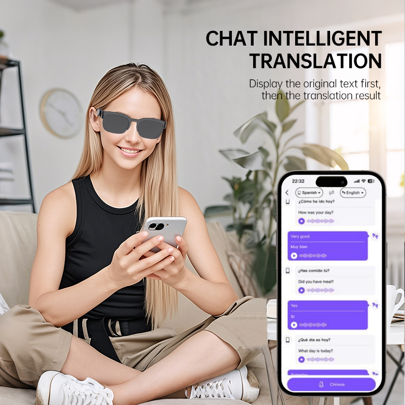 แว่นตากันแดดอัจฉริยะแปลภาษาแบบ - Smart Glasses Lens บทวิจารณ์และราคา